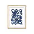 Picture of Classic Blue II  _GroupedProduct_Rectangle_Portrait_Framed_Matted_