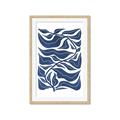 Picture of Classic Blue II  _GroupedProduct_Rectangle_Portrait_Framed_Matted_