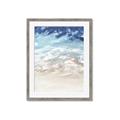 Picture of Water Strokes II  _GroupedProduct_Rectangle_Portrait_Framed_Matted_