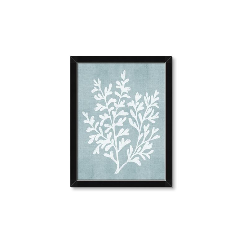 Picture of Coral Leaves I _GroupedProduct_Rectangle_Portrait_Framed_Matted_