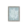 Picture of Coral Leaves I _GroupedProduct_Rectangle_Portrait_Framed_Matted_