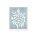Picture of Coral Leaves I _GroupedProduct_Rectangle_Portrait_Framed_Matted_