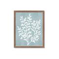 Picture of Coral Leaves I _GroupedProduct_Rectangle_Portrait_Framed_Matted_