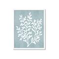 Picture of Coral Leaves I _GroupedProduct_Rectangle_Portrait_Framed_Matted_