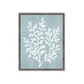 Picture of Coral Leaves I _GroupedProduct_Rectangle_Portrait_Framed_Matted_