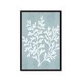 Picture of Coral Leaves I _GroupedProduct_Rectangle_Portrait_Framed_Matted_