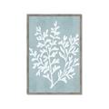 Picture of Coral Leaves I _GroupedProduct_Rectangle_Portrait_Framed_Matted_