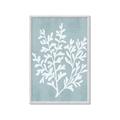 Picture of Coral Leaves I _GroupedProduct_Rectangle_Portrait_Framed_Matted_