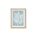 Picture of Coral Leaves I _GroupedProduct_Rectangle_Portrait_Framed_Matted_