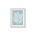 Picture of Coral Leaves I _GroupedProduct_Rectangle_Portrait_Framed_Matted_