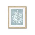 Picture of Coral Leaves I _GroupedProduct_Rectangle_Portrait_Framed_Matted_
