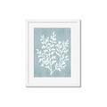 Picture of Coral Leaves I _GroupedProduct_Rectangle_Portrait_Framed_Matted_