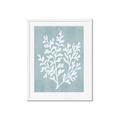 Picture of Coral Leaves I _GroupedProduct_Rectangle_Portrait_Framed_Matted_