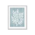 Picture of Coral Leaves I _GroupedProduct_Rectangle_Portrait_Framed_Matted_