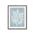Picture of Coral Leaves I _GroupedProduct_Rectangle_Portrait_Framed_Matted_