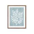 Picture of Coral Leaves I _GroupedProduct_Rectangle_Portrait_Framed_Matted_