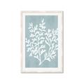 Picture of Coral Leaves I _GroupedProduct_Rectangle_Portrait_Framed_Matted_