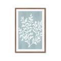Picture of Coral Leaves I _GroupedProduct_Rectangle_Portrait_Framed_Matted_