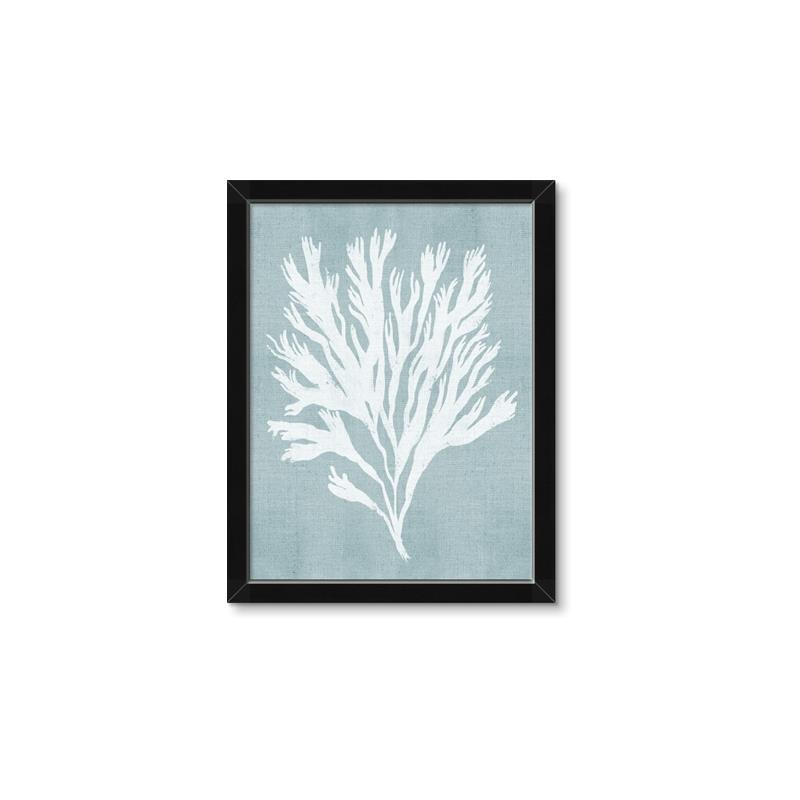 Picture of Coral Leaves II _GroupedProduct_Rectangle_Portrait_Framed_Matted_