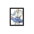 Picture of Blue Jeans I _GroupedProduct_Rectangle_Portrait_Framed_Matted_