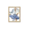 Picture of Blue Jeans I _GroupedProduct_Rectangle_Portrait_Framed_Matted_