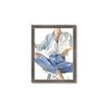 Picture of Blue Jeans I _GroupedProduct_Rectangle_Portrait_Framed_Matted_