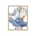 Picture of Blue Jeans I _GroupedProduct_Rectangle_Portrait_Framed_Matted_