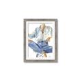 Picture of Blue Jeans I _GroupedProduct_Rectangle_Portrait_Framed_Matted_