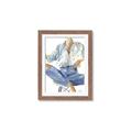 Picture of Blue Jeans I _GroupedProduct_Rectangle_Portrait_Framed_Matted_