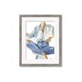 Picture of Blue Jeans I _GroupedProduct_Rectangle_Portrait_Framed_Matted_
