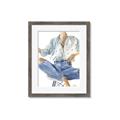 Picture of Blue Jeans I _GroupedProduct_Rectangle_Portrait_Framed_Matted_