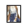 Picture of Blue Jeans II _GroupedProduct_Rectangle_Portrait_Framed_Matted_