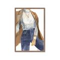 Picture of Blue Jeans II _GroupedProduct_Rectangle_Portrait_Framed_Matted_