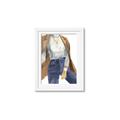 Picture of Blue Jeans II _GroupedProduct_Rectangle_Portrait_Framed_Matted_