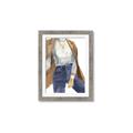 Picture of Blue Jeans II _GroupedProduct_Rectangle_Portrait_Framed_Matted_