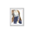 Picture of Blue Jeans II _GroupedProduct_Rectangle_Portrait_Framed_Matted_