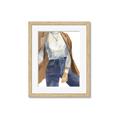 Picture of Blue Jeans II _GroupedProduct_Rectangle_Portrait_Framed_Matted_