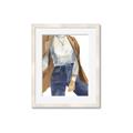 Picture of Blue Jeans II _GroupedProduct_Rectangle_Portrait_Framed_Matted_