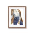 Picture of Blue Jeans II _GroupedProduct_Rectangle_Portrait_Framed_Matted_