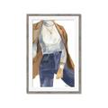 Picture of Blue Jeans II _GroupedProduct_Rectangle_Portrait_Framed_Matted_