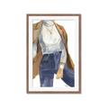 Picture of Blue Jeans II _GroupedProduct_Rectangle_Portrait_Framed_Matted_