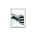 Picture of Misty Forest with Birds _GroupedProduct_Rectangle_Portrait_Framed_Matted_
