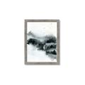 Picture of Misty Forest with Birds _GroupedProduct_Rectangle_Portrait_Framed_Matted_