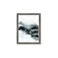 Picture of Misty Forest with Birds _GroupedProduct_Rectangle_Portrait_Framed_Matted_