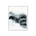 Picture of Misty Forest with Birds _GroupedProduct_Rectangle_Portrait_Framed_Matted_