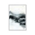Picture of Misty Forest with Birds _GroupedProduct_Rectangle_Portrait_Framed_Matted_