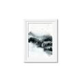 Picture of Misty Forest with Birds _GroupedProduct_Rectangle_Portrait_Framed_Matted_
