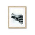Picture of Misty Forest with Birds _GroupedProduct_Rectangle_Portrait_Framed_Matted_