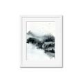 Picture of Misty Forest with Birds _GroupedProduct_Rectangle_Portrait_Framed_Matted_