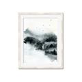 Picture of Misty Forest with Birds _GroupedProduct_Rectangle_Portrait_Framed_Matted_